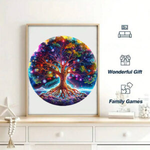 Go through this challenging special one-difficulty Tree of Life, wooden magic puzzle toys - Image 3