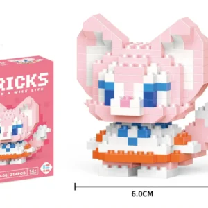 Stitch Mickey Mouse Winnie the Pooh Building Blocks Anime Characters Model 60 Kinds Block Dolls Toys Children Gifts - Image 4
