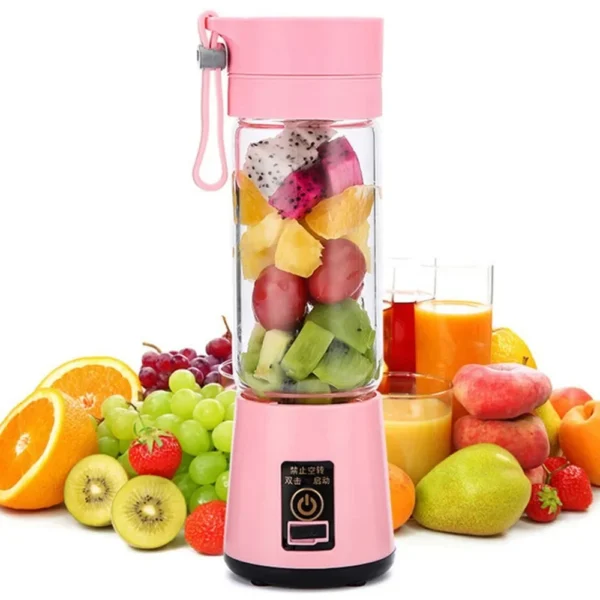 380ml Portable Electric Fruit Juicer Home USB Rechargeable Smoothie Maker Blenders Machine Sports Bottle JuicingCup - Image 4