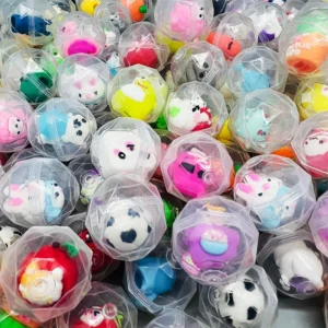 32mm Transparent Twisted Egg for Mini Claw Machine Toys Accessories Cute Animal Plush Dolls Doll Kids Arcade Crane Machine Gift - Image 3