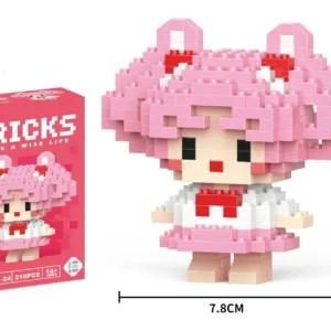 Stitch Mickey Mouse Winnie the Pooh Building Blocks Anime Characters Model 60 Kinds Block Dolls Toys Children Gifts - Image 17
