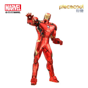 Piececool Red Super hero Model kits 3D metal puzzle laser cutting Jigsaw DIY Toys gift for children - Image 5