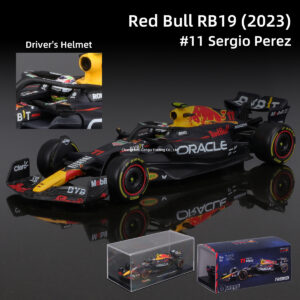 Bburago 1:43 Red Bull 2023 F1 Racing RB19 Die Cast Vehicles Model Formula Racing Car Toys Acrylic Box - Image 2