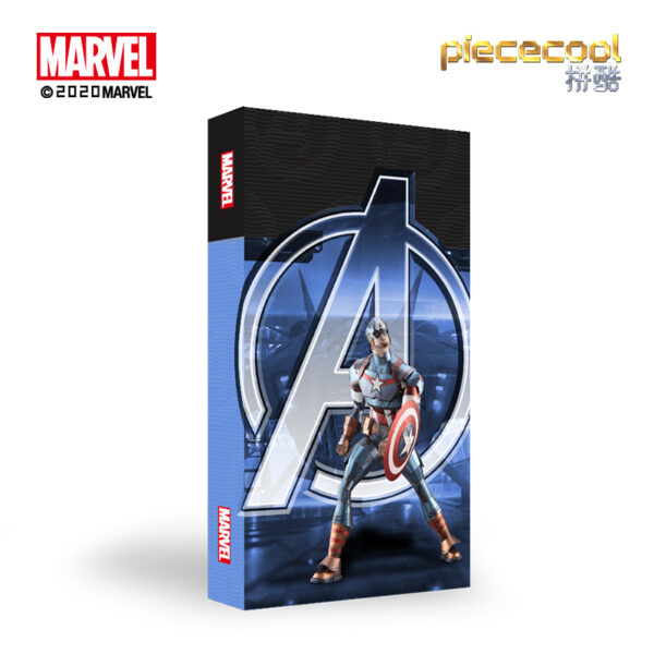 Piececool Shield Super hero Model kits 3D metal puzzle laser cutting Jigsaw DIY Toys gift for children