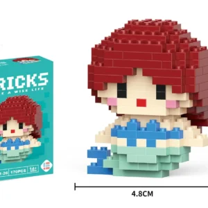 Stitch Mickey Mouse Winnie the Pooh Building Blocks Anime Characters Model 60 Kinds Block Dolls Toys Children Gifts - Image 35