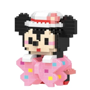 Stitch Mickey Mouse Winnie the Pooh Building Blocks Anime Characters Model 60 Kinds Block Dolls Toys Children Gifts - Image 41