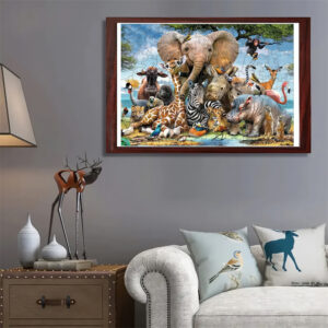 Wooden Animal Puzzle DIY Brain Trainer For Kids Adults Hell Difficulty 3D Jigsaw Puzzle Game For Family Interactive Play Puzzle - Image 4
