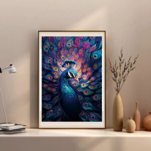 Games for Children Puzzle Board Games for the Whole Family 3d Puzzle Wood Peacock Animal Wooden Puzzles Birthday present Diy - Image 2
