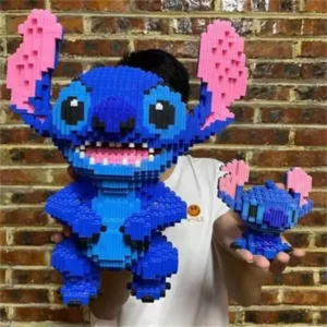 Disney 30CM Giant Stitch Building Block Assembly Toy DIY Children's Birthday Gift Puzzle 3D Desktop Decoration - Image 3