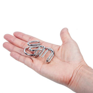 8Pcs Set Metal Montessori Puzzle Wire IQ Games Rompecabezas 3D Casse Tete Brain Teaser Intellectual Toys For Kids Adults - Image 3