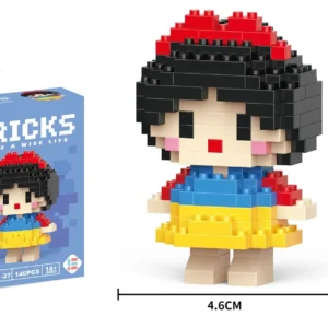 Stitch Mickey Mouse Winnie the Pooh Building Blocks Anime Characters Model 60 Kinds Block Dolls Toys Children Gifts - Image 55