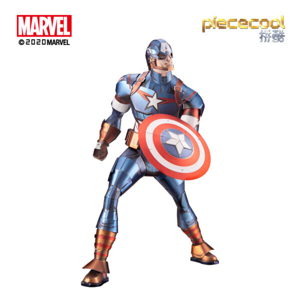 Piececool Shield Super hero Model kits 3D metal puzzle laser cutting Jigsaw DIY Toys gift for children - Image 4