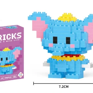 Stitch Mickey Mouse Winnie the Pooh Building Blocks Anime Characters Model 60 Kinds Block Dolls Toys Children Gifts - Image 57