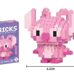 Stitch Mickey Mouse Winnie the Pooh Building Blocks Anime Characters Model 60 Kinds Block Dolls Toys Children Gifts - Image 10