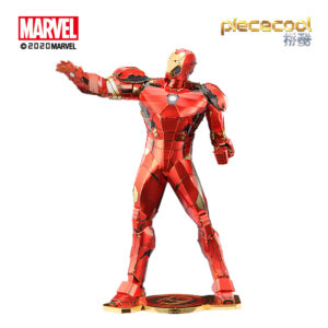 Piececool Red Super hero Model kits 3D metal puzzle laser cutting Jigsaw DIY Toys gift for children - Image 2