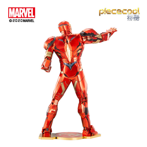 Piececool Red Super hero Model kits 3D metal puzzle laser cutting Jigsaw DIY Toys gift for children - Image 4