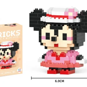 Stitch Mickey Mouse Winnie the Pooh Building Blocks Anime Characters Model 60 Kinds Block Dolls Toys Children Gifts - Image 20