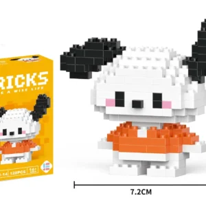 Stitch Mickey Mouse Winnie the Pooh Building Blocks Anime Characters Model 60 Kinds Block Dolls Toys Children Gifts - Image 29
