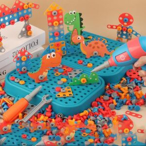 Diy Disassembly Assembly Dinosaur Blocks Toys Early Educational Nut Screwing Egg with Screwdriver for 3-7 Year Old Birthday Gift - Image 5