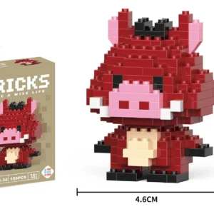 Stitch Mickey Mouse Winnie the Pooh Building Blocks Anime Characters Model 60 Kinds Block Dolls Toys Children Gifts - Image 34