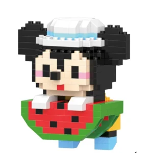 Stitch Mickey Mouse Winnie the Pooh Building Blocks Anime Characters Model 60 Kinds Block Dolls Toys Children Gifts - Image 39