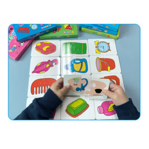 Montessori Cards Educational Toys for Children Learning Educational Puzzles Develop Cognitive Games for Babies Kids Baby Novel - Image 5