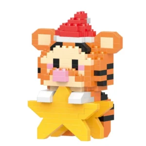 Stitch Mickey Mouse Winnie the Pooh Building Blocks Anime Characters Model 60 Kinds Block Dolls Toys Children Gifts - Image 48