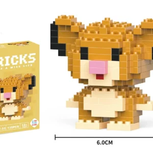 Stitch Mickey Mouse Winnie the Pooh Building Blocks Anime Characters Model 60 Kinds Block Dolls Toys Children Gifts - Image 50