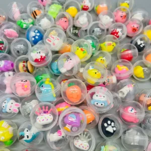 32mm Transparent Twisted Egg for Mini Claw Machine Toys Accessories Cute Animal Plush Dolls Doll Kids Arcade Crane Machine Gift - Image 4