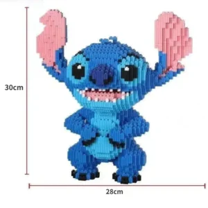 Disney 30CM Giant Stitch Building Block Assembly Toy DIY Children's Birthday Gift Puzzle 3D Desktop Decoration - Image 2