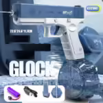 Kids Fully Electric Water Gun Toy High Pressure Water Gun Outdoor Pool Garden Fight Games Automatic Absorb Water Watergun Toys