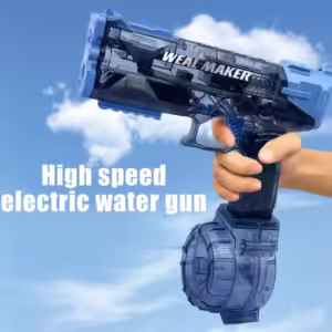 High Capacity Summer Outdoor Pool Fight Game Ice Burst Electric Water Gun for Children High Powerful Waterguns for Kids Toy Gift