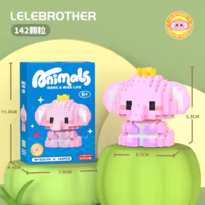 Adults Animals Micro Particle Building Blocks Toy for Children 6 T O 12 Years Old Boy Birthday Gift Dog Cat Mini Bricks Girl Toy - Image 10