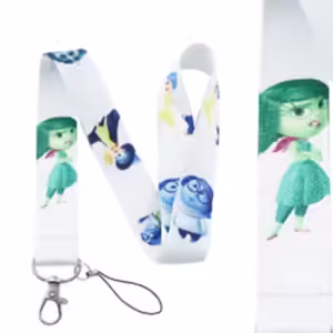 inside out 2 Lanyards Keychain Cartoon Movie Lanyards for Key Neck Strap For Card Keyring Accessories Gifts Credential Holder - Image 10