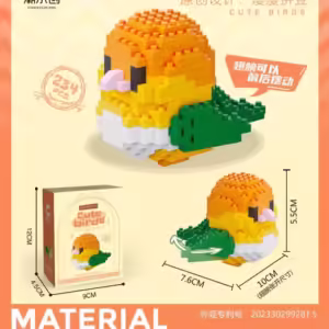 Animal Bird Building Blocks Toy for Children Girl 8 Year Old Kids Birthday Gift Mini Educational Block Brick Boy Toy Games Child - Image 14