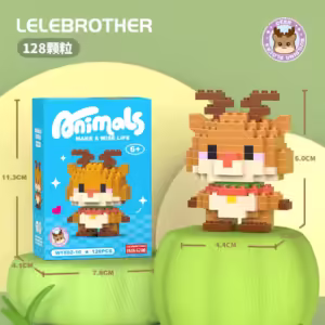 Adults Animals Micro Particle Building Blocks Toy for Children 6 T O 12 Years Old Boy Birthday Gift Dog Cat Mini Bricks Girl Toy - Image 15