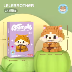 Adults Animals Micro Particle Building Blocks Toy for Children 6 T O 12 Years Old Boy Birthday Gift Dog Cat Mini Bricks Girl Toy - Image 18