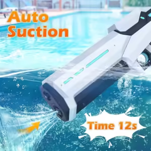 Electric Water Guns For Adults Powerful Squirt Automatic Water Suction Water Blasters Summer Outdoor Beach Toy For boys Kid Gift - Image 2
