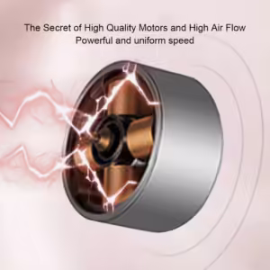 Noise Free Rechargeable Mini Fan For Silent Cooling Experience Lightweight Portable Mini Pocket Fan white - Image 2