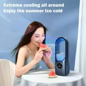Multi functional silent timed air conditioning fan for household dormitories, office desks, humidification and refrigeration - Image 2