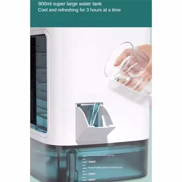 Cold Fan Home Mini USB Desktop Refrigeration Small Air Conditioning Fan Portable Wet Wet Water Cold Fan - Image 2