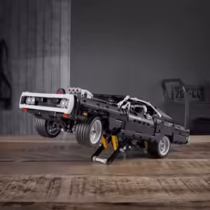 1077PCS Technical Dodge Charger Racing Car Building Blocks Model Assemble Bricks Fast and Furious Toy For Kid Boy Adults Gift - Image 2