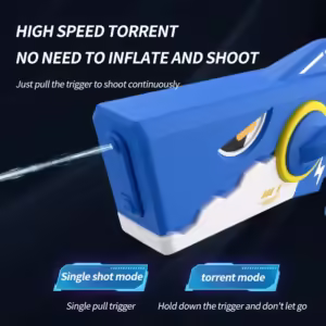 Shark Large Capacity Electric Water Gun Toy Continuous Firing Water gun Automatic Water Absorption Watergun Summer Pool Toy - Image 3