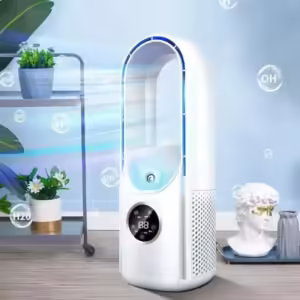 Multi functional silent timed air conditioning fan for household dormitories, office desks, humidification and refrigeration - Image 3