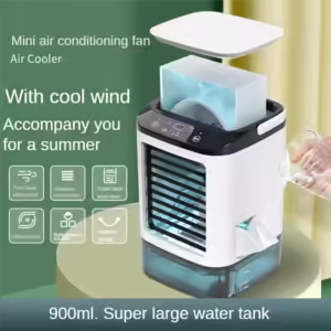 Cold Fan Home Mini USB Desktop Refrigeration Small Air Conditioning Fan Portable Wet Wet Water Cold Fan - Image 3
