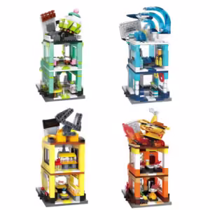 Original Box Pokemon Pikachu-Claw crane game shop Blocks Charizard Squirtle Bulbasaur Model Educational Kids Toys For Gift - Image 3