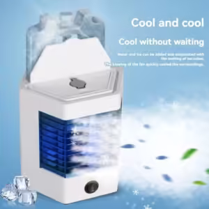 Upgrade Multi-gear Adjustable Portable Air Cooler Fans Super Quiet Low Noise USB Air Conditioning Humidification Cooling Fan - Image 3