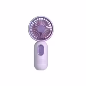 Mini portable fan, handheld small fan, USB charging, 3-speed handheld fan suitable for office, outdoor travel, and camping - Image 3