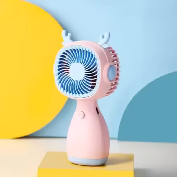 1pc Mini Portable Fan Handheld Electric Fan for Home Outdoor Travel Camping Air Cooler Handheld Small Pocket Fan - Image 3