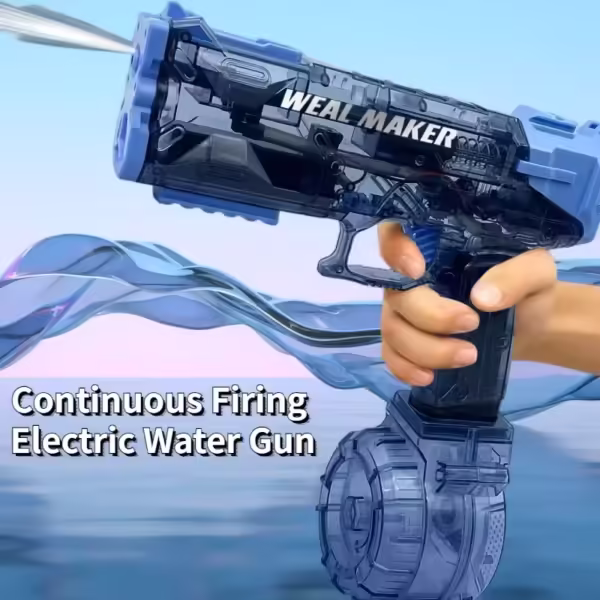 High Capacity Summer Outdoor Pool Fight Game Ice Burst Electric Water Gun for Children High Powerful Waterguns for Kids Toy Gift - Image 4